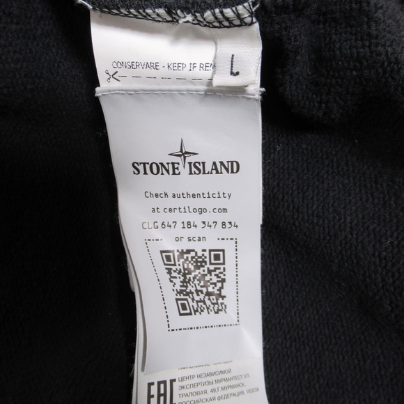 Stone Island Multi Detail Pocket Mock Neck Sweatshirt Black 751560519V0029 L - Picture 9 of 12